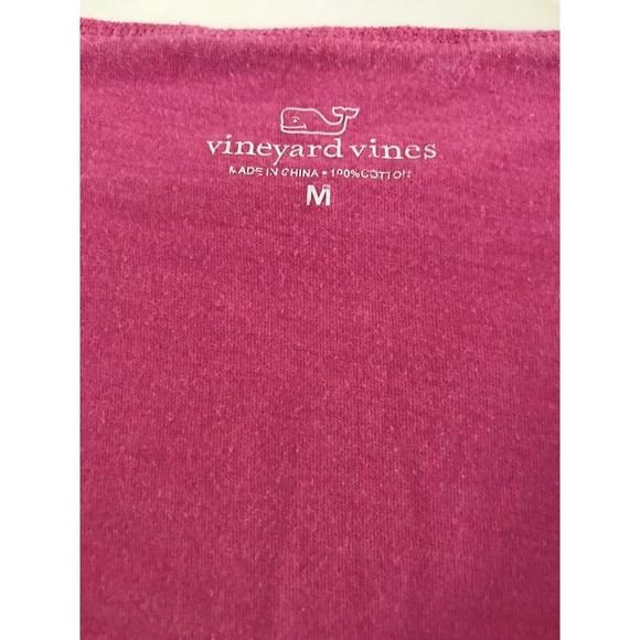 Set of 2 Vineyard Vines | Tee Short Sleeves Size M Medium Pink Cotton Pullover - Picture 10 of 12